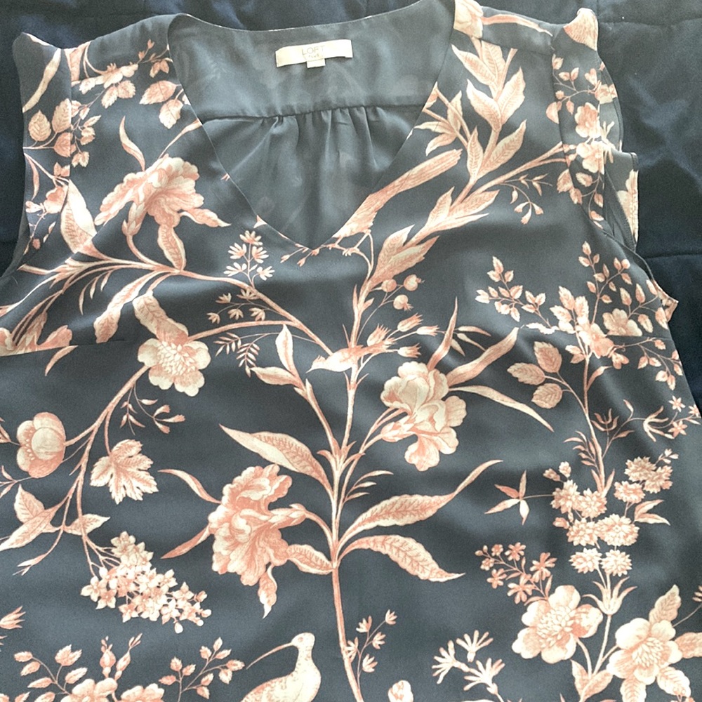 Loft V-neck Top